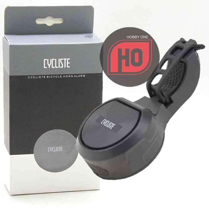 CYCLISTE BICYCLE HORN ALARM Bell Electric Maxi USB Black - Bel Sepeda