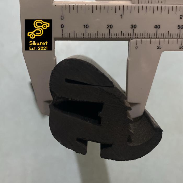 KARET KACA S 10MM 10 MM KARET KACA BUS BIS