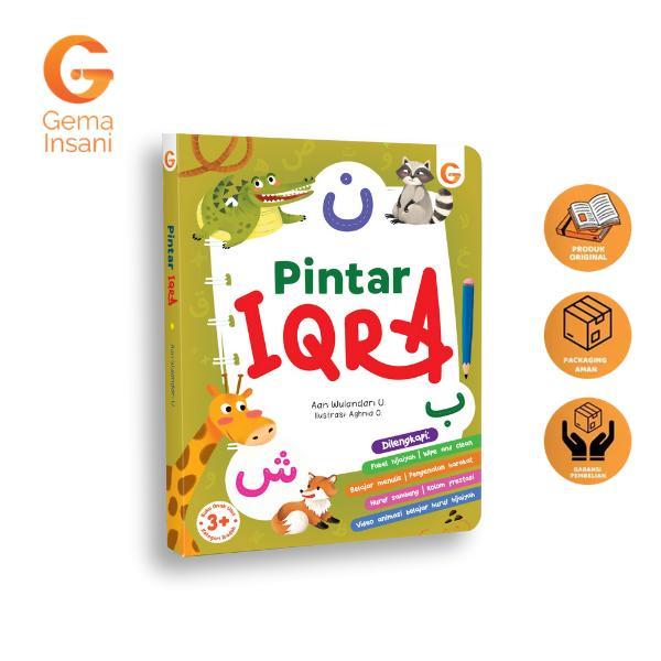 Boardbook Anak Pintar Iqra 1
