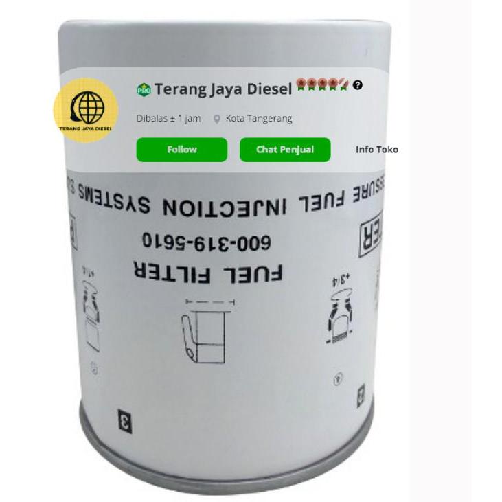 Filter Catridge Pc200-8Mo 600-319-5610 600 319 5610