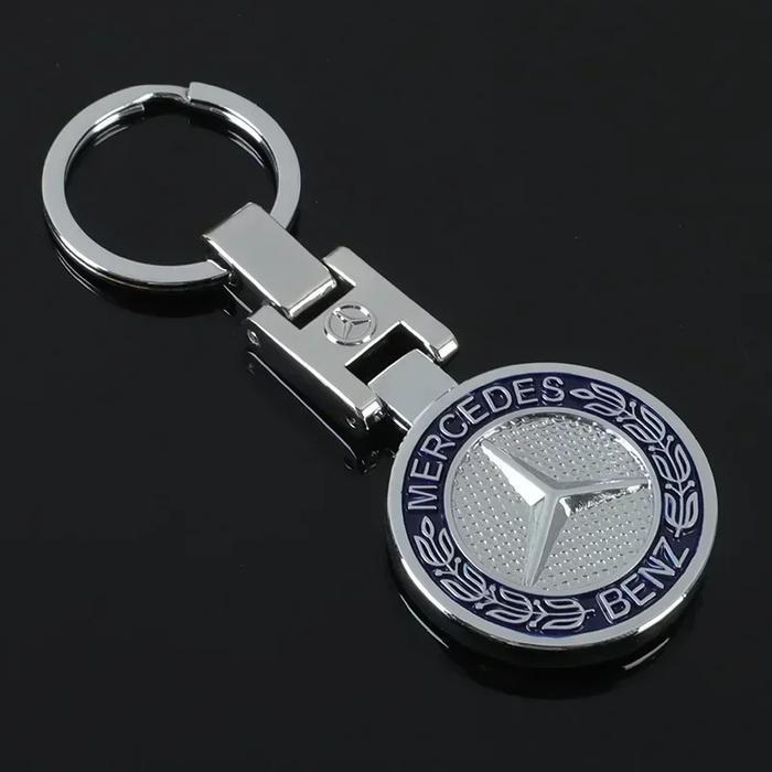 METAL KEY RINGS CAR KEY CHAINS PENDANT HOLDER FOR MERCEDES BENZ W204 W203 W205 W212 W211 W124 W210