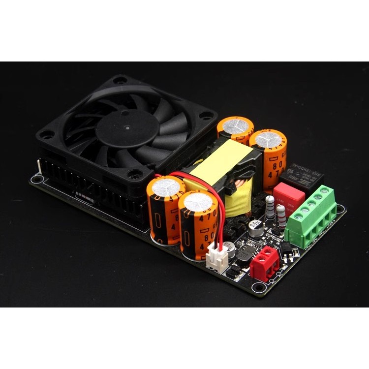 HiFi IRS2092 1000W Mono Channel Digital Class D Stage Subwoofer Power Amplifier Board with Relay
