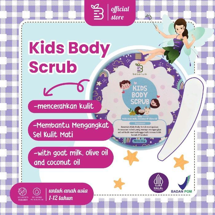 Kids Body Scrub Lulur Badan Anak Kering Perawatan