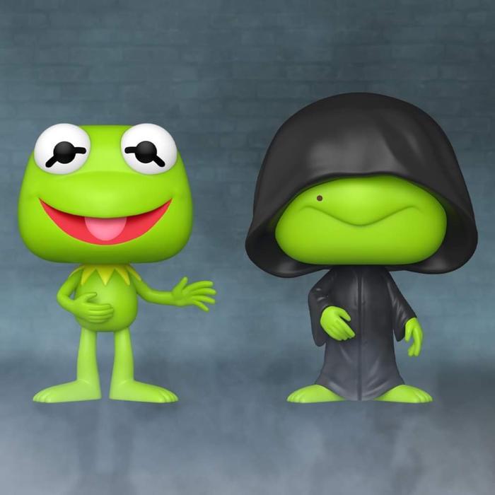 ORIGINAL FUNKO POP THE MUPPETS KERMIT FROG CONSTANTINE 2-PACK MEME