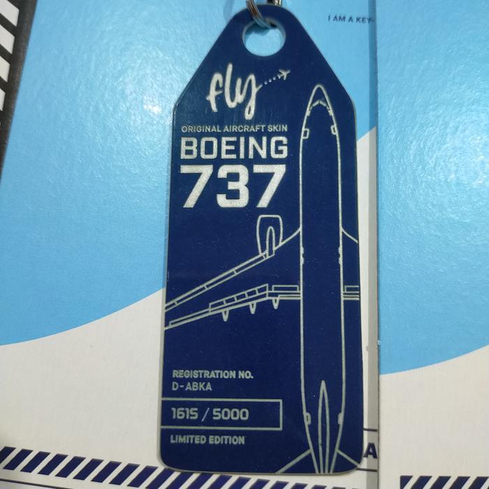 Aviation Tag TUI 737 luggage Tag