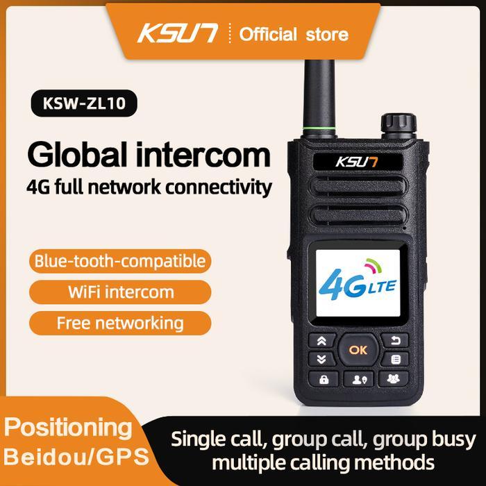 KSUNTFSI WALKIE TALKIE KSW ZELLO HT JARAK JAUH 1000KM HANDY TALKY - ZL10