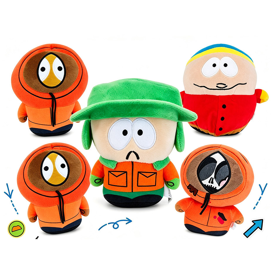 2026 Anime Cartoon South Park Character Cartman Stan Butters Plush Doll Kawaii Plush Dolls Birthday