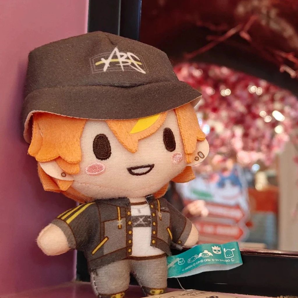 10cm Pjsk Plush Toy Keychain Project Sekai Shinonome Akito Stuffed Plush Doll Aoyagi Toya Pendant