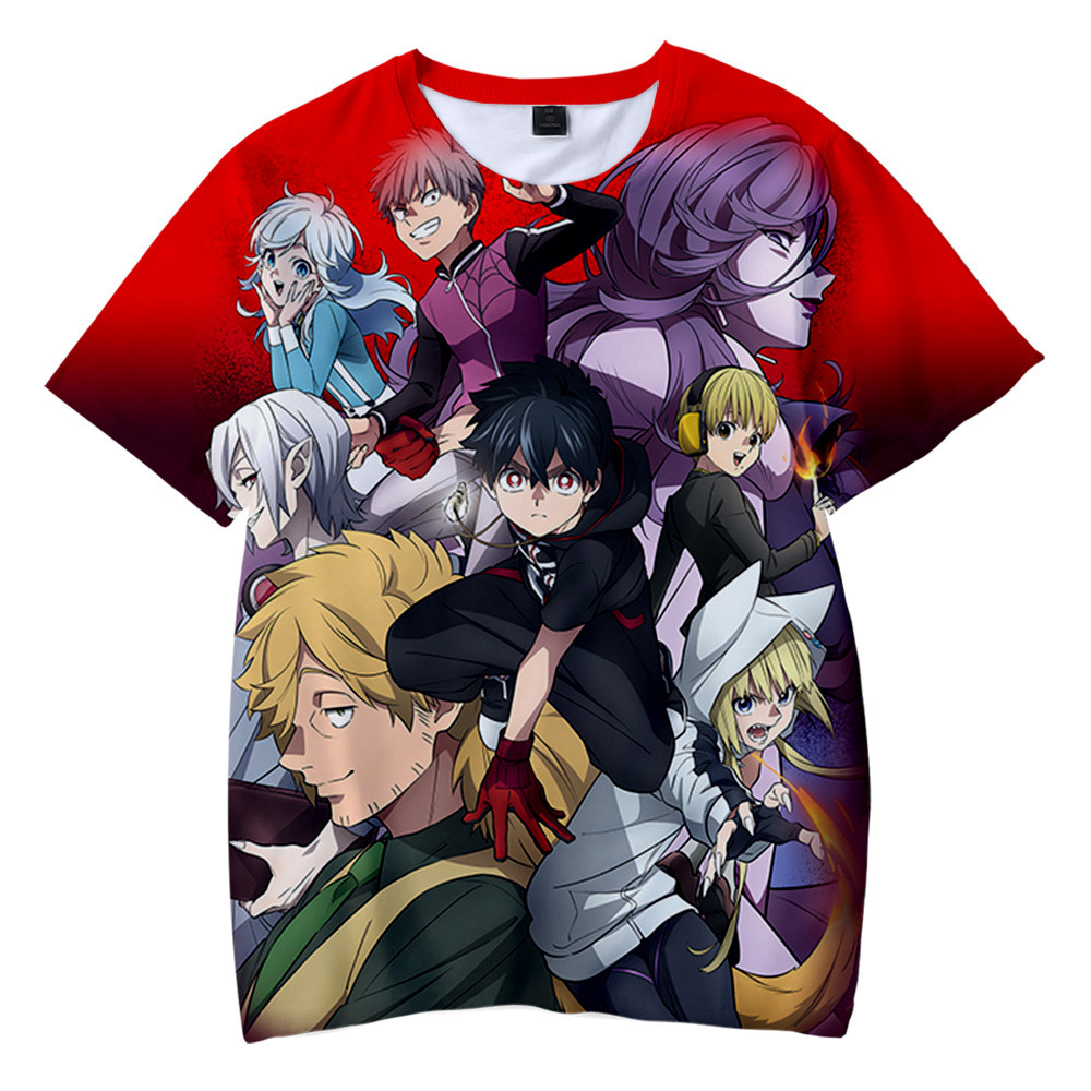 Anime Bergaya Manga Kemono Jihen Dicetak Kaos Dewasa Kaos Streetwear Animestylish Baru Kaos Tee