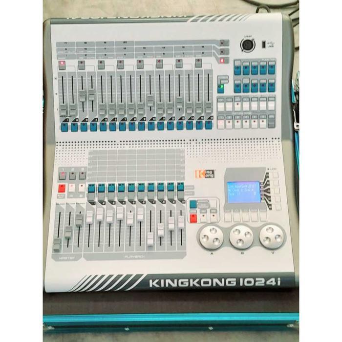 Mixer KingKong 1024i Original termasuk hardcase / mixer lighting kingkong