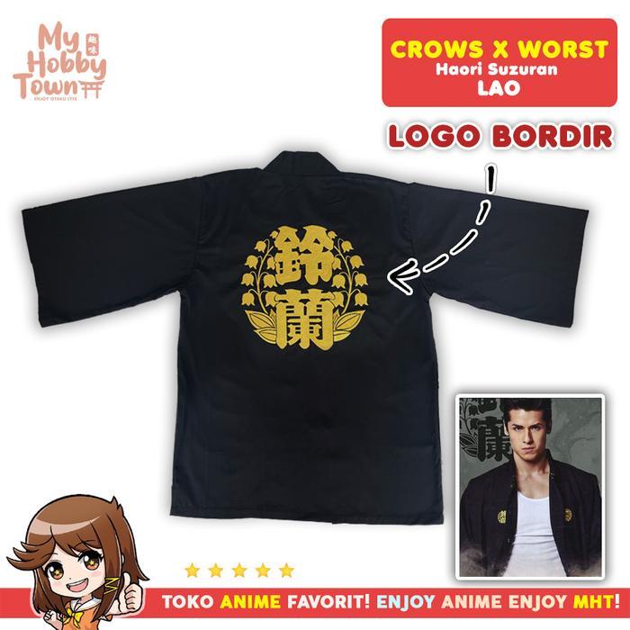 Ha Crow Zero Crows Worst Suzuran Lao Kostum Cosplay