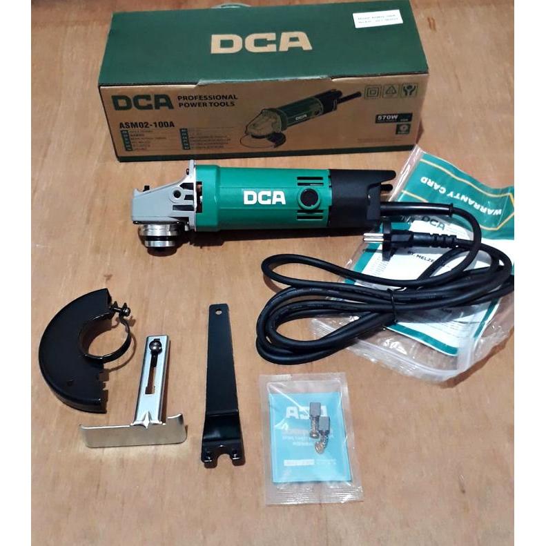 Mesin Gerinda Tangan Dca Asm 02 Gurinda Grinder Grenda Dca Asm02-100A