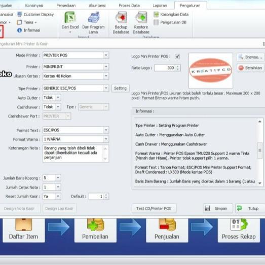 Ipos 4.0 Program Kasir Windows Untuk Toko Gudang Retail Minimarket Ipos 4 Profesional