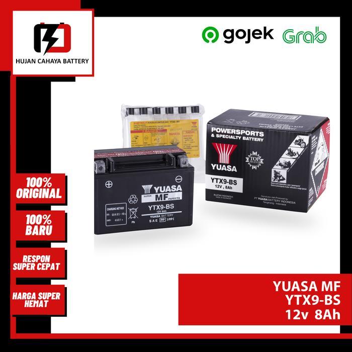 Aki Motor Ninja 250R / 250Rr / Kawasaki Pulsar 200 / Yuasa Ytx9-Bs