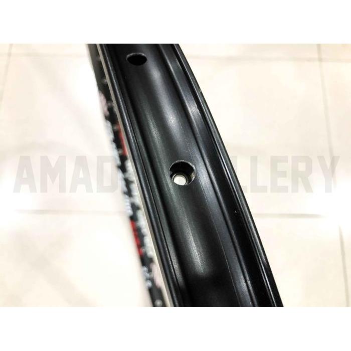 TERBARU RIMS 27.5 FOLKER AM700 RIMS 27.5 32H SEPASANG RIMS MTB HITAM DISCBRAKE