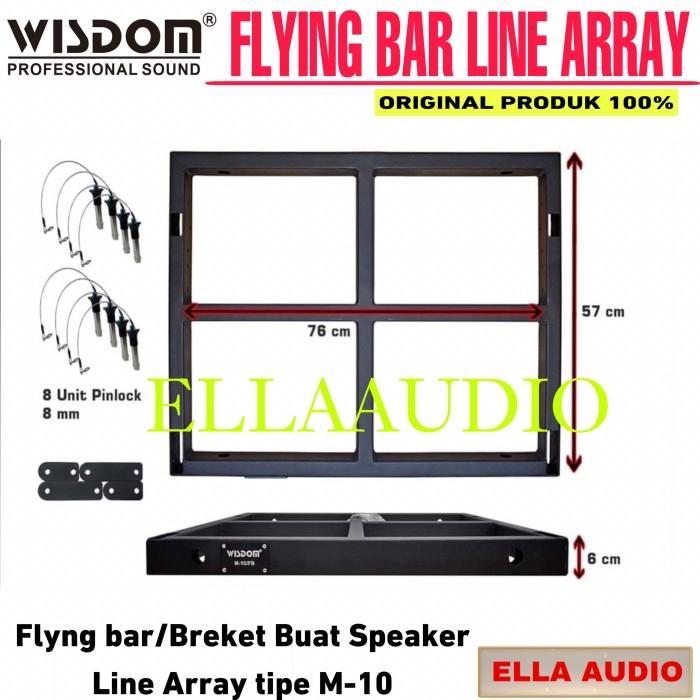 Fly Bar Line Array Wisdom M-10 Gantungan & Breket Speaker Wisdom M10