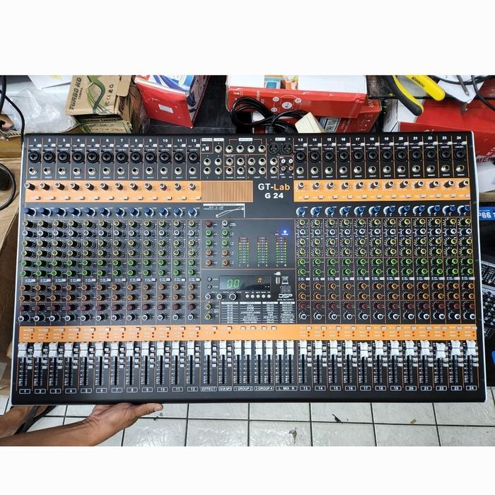 Mixer Audio GT LAB G24/GT LAB G 24 gt24 24CH BY RDW ORIGINAL