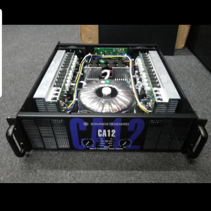 POWER AMPLIFIER SOUNDSTANDARD CA12/CA 12 SOUNDSTANDARD BODY PANJANG
