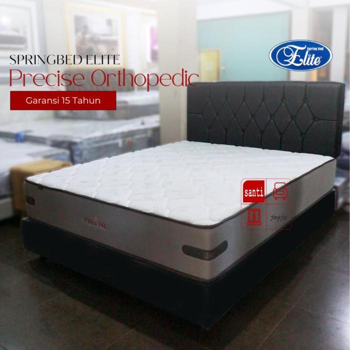 Kasur Springbed Elite Precise Foam encasement 180 x 200 Full Set - springbed fullset