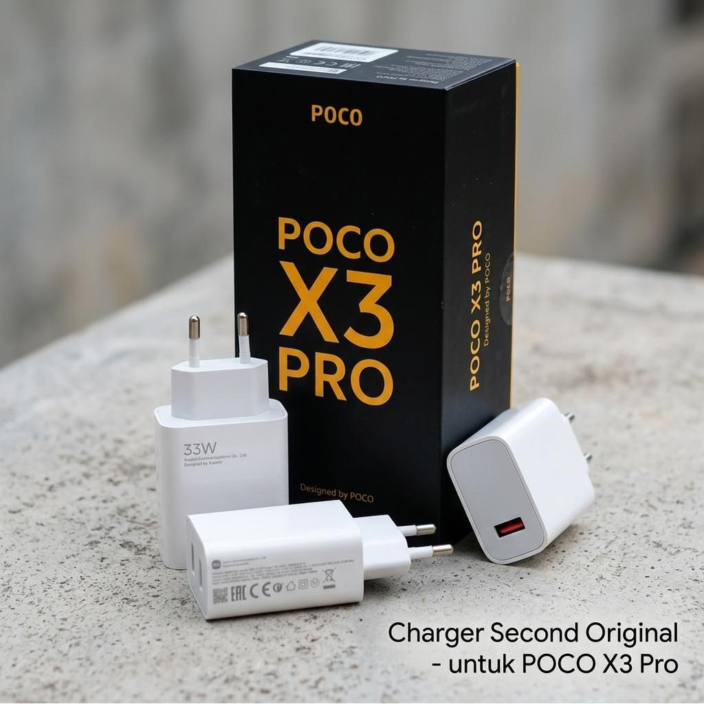 Batok Cas Xiaomi MDY-11-EZ Original Second Orange Port Fast Charge 33W 11V 3A POCO X3 Pro Charger HP