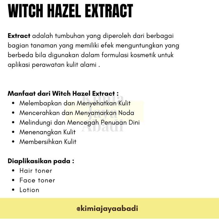 Witch Hazel Extract 500 ML / Witch Hazel Ekstrak