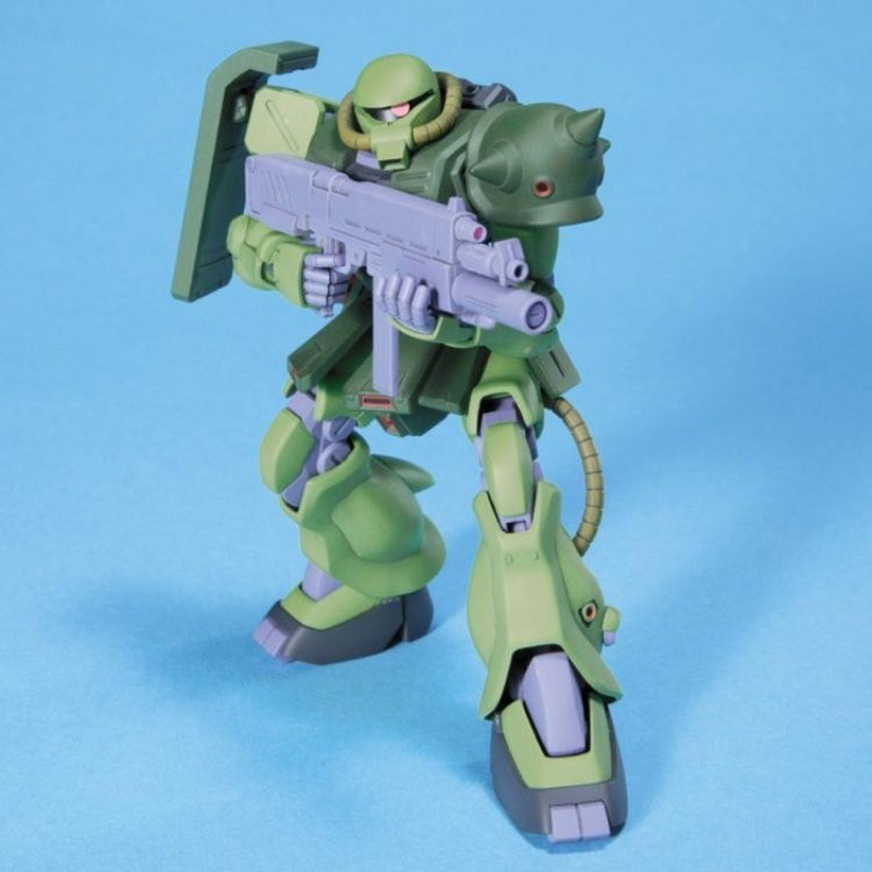 In Stok BANDAI HGU 1144 No.087 MS06FZ Zaku II FZ Mobile Suit dam 0080 el Kit Anime el Assembly Toys
