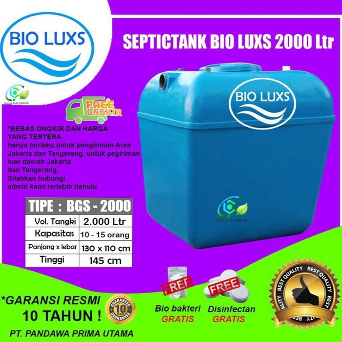 Septic Tank biotech, biofil, Septic Tank Bioluxs type BGS 2000 liter