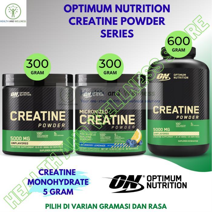 OPTIMUM NUTRITION ON CREATINE POWDER CREATINE MONOHYDRATE 5 GRAM