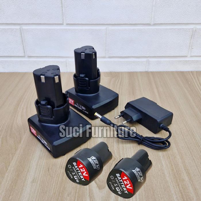 NEW Baterai Bor Cordless 12volt Baterai Bor 12v Jld Apr Gtools Hujia