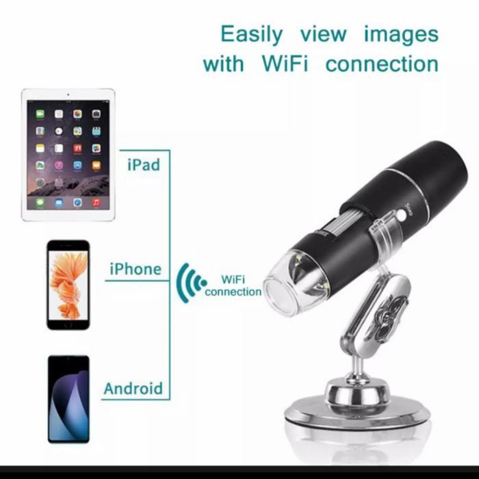 Digital Microscope 1000X 8 Led Zoom Endoscope Microskop Usb Android Pc