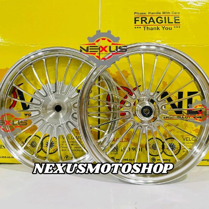Velg VND Raceline Vario110/ Beat/ Scoppy/ Spacy/ Genio 185x14 & 215x14 Velg Racing Vnd Raceline Beat