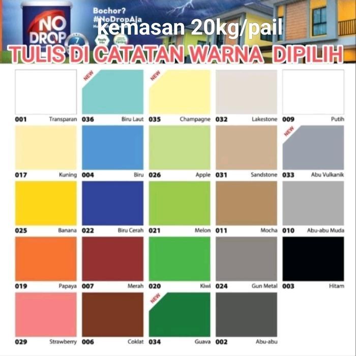 No drop pelapis anti bocor 20kg,No drop pail 20 kg