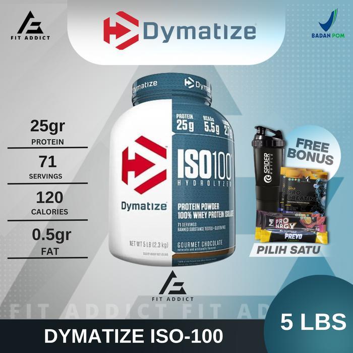 Dymatize Iso100 5 Lbs Hydrolyzed Whey Protein Isolate