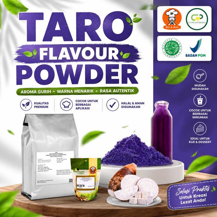 Rb Taro Flavour Powder Perisa Taro Powder Bubuk Makanan Dan Miuman