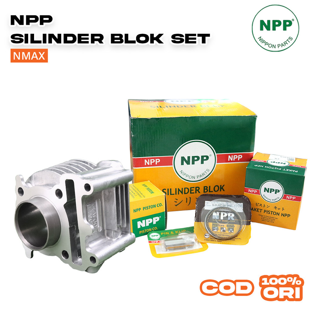NPP Blok Boring Seher SET NMAX N MAX NPP 2DP Asli & Original