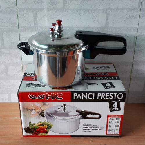 Promo Hc Panci Presto Pelunak 8 Liter Original 3 Fungsi Merebus Mengukus & Tekanan Anti Karat Hemat