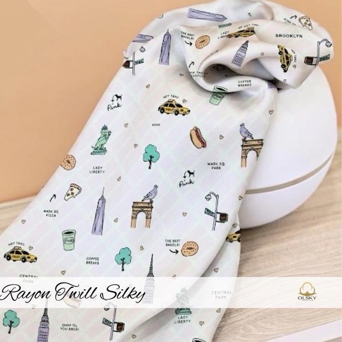 Kain Rayon Twill Silky