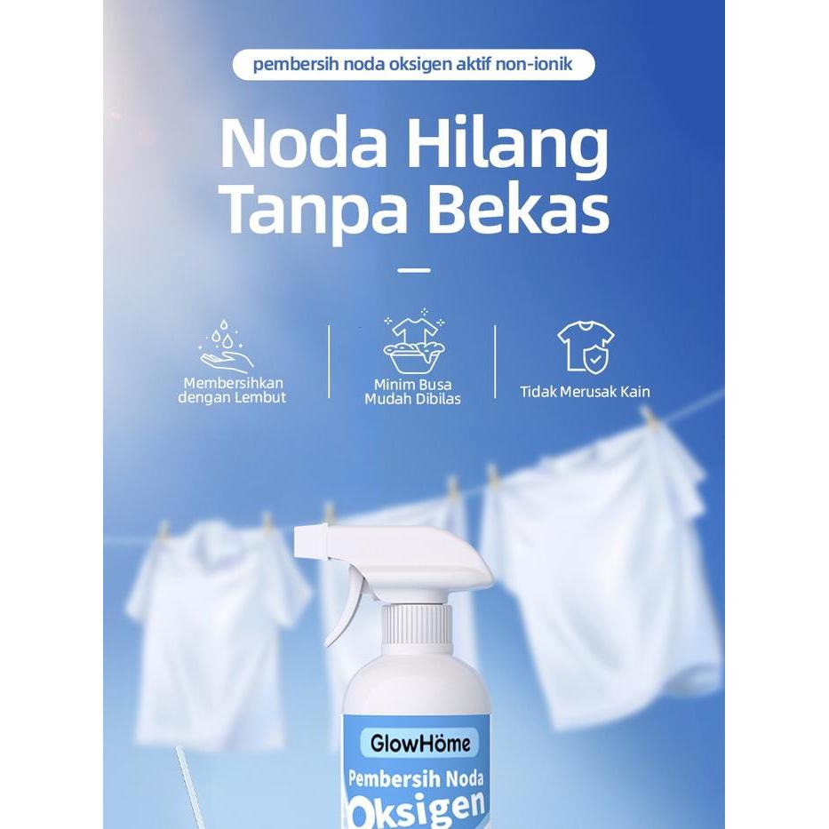 READY GlowHome Cairan Pembersih Noda Minyak Pakaian Ampuh Emulsifier Laundry Penghilang Noda Kerah
