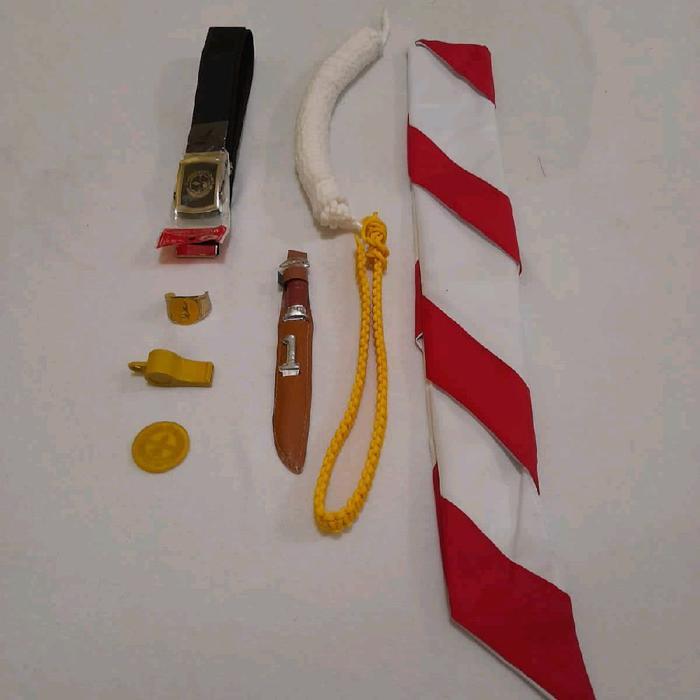 READY satu set atribut pramuka pembina/satu set atribut pramuka rna kuning buat sma/atribut pramuka