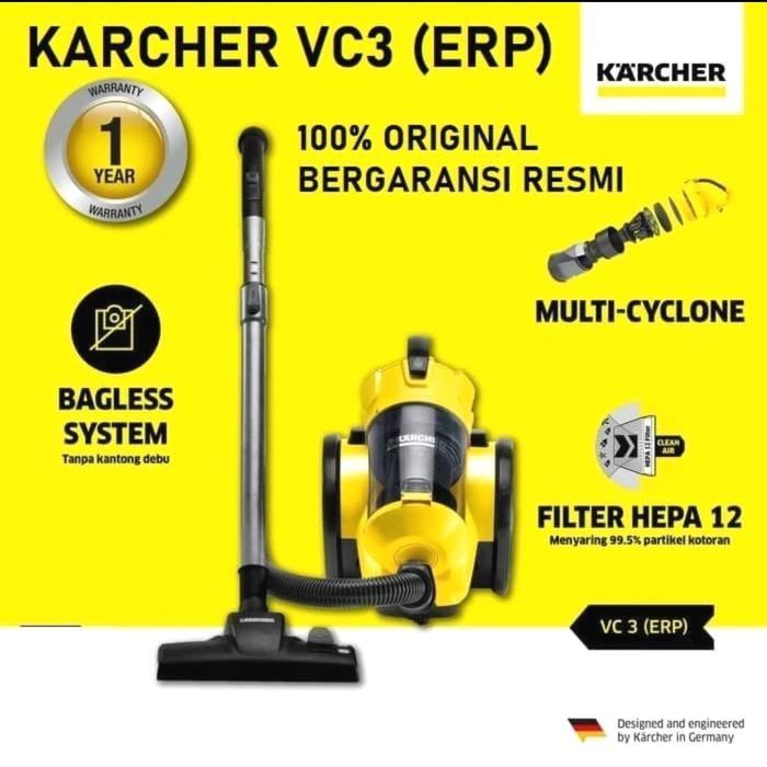 Karcher VC 3 ERP Vacuum Cleaners / Penyedot Debu Karcher