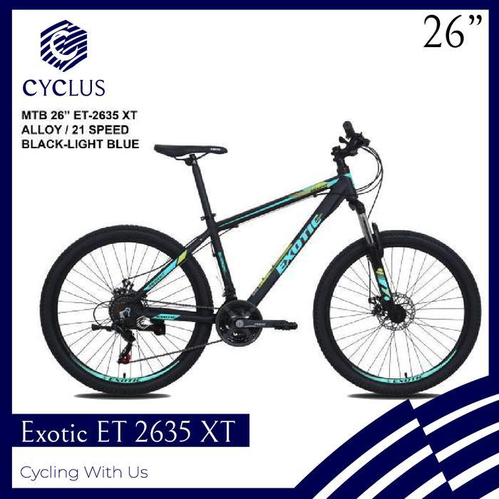Sepeda MTB Exotic ET 2635 XT 26 Inch - Kurir Instan