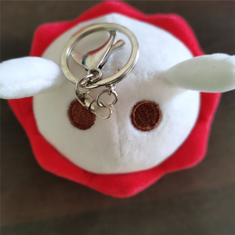 13/22cm Genshin Impact Klee Dodoco Plush Pendant Cute Plushie Keychain Backpack Bag Keyring Cosplay