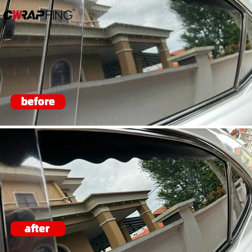 Glass Glossy Powerful Car Windshield Cleaner Oil Film Remover Car Window Removes Dirt Car Cleaning
