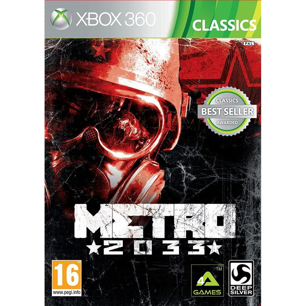 ORIGINAL KASET GAME XBOX 360 XBOX360 Metro 2033 Classics NEW SEALED