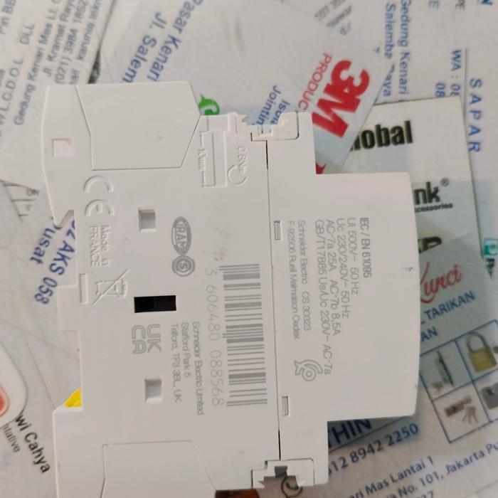 KONTACTOR SCHNEIDER DIN 25A 250V / SCHNEIDER CONTACTOR ICT 25A BEST SELLER