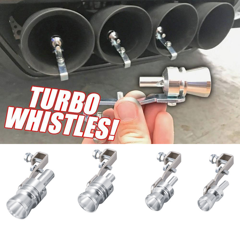 Universal Vehicle Turbo Sound Whistle Exhaust Pipe Sound Simulator Turbo Simulator Auto Exhaust