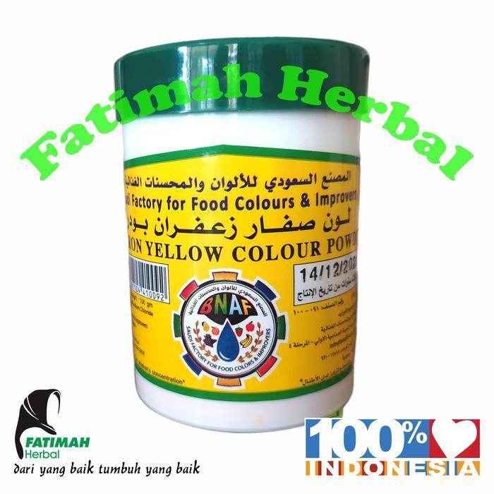 Bubuk Saffron/Safron/Zafaran/Zafaron Pewarna Makanan Impor (Kuning)