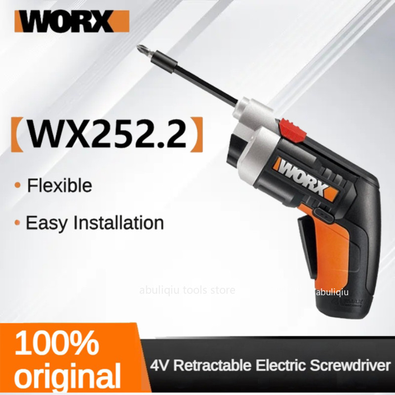 Worx WX252.2 4V Mini Electrical Screwdriver Set Smart Scalable Cordless Electric Screw Driver Set