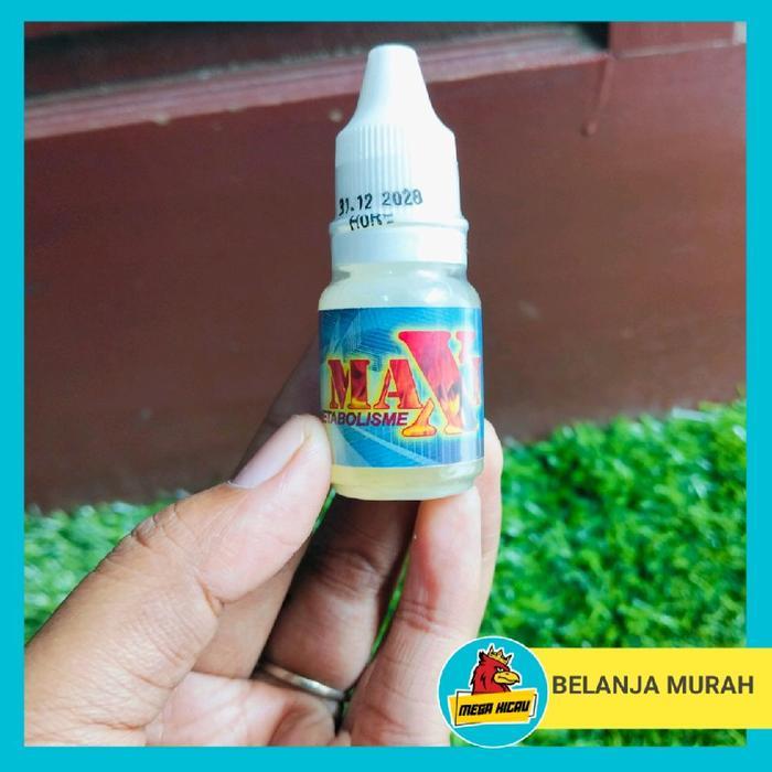 maxi metabolisme 25% 10 ml metabolisme burung