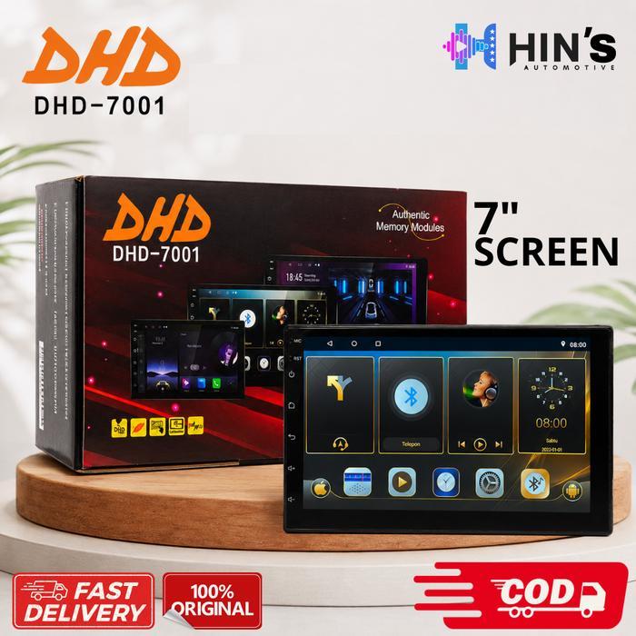 Head Unit Double Din Android Dhd-7001 7 Inch Ram 2+32Gb Universal